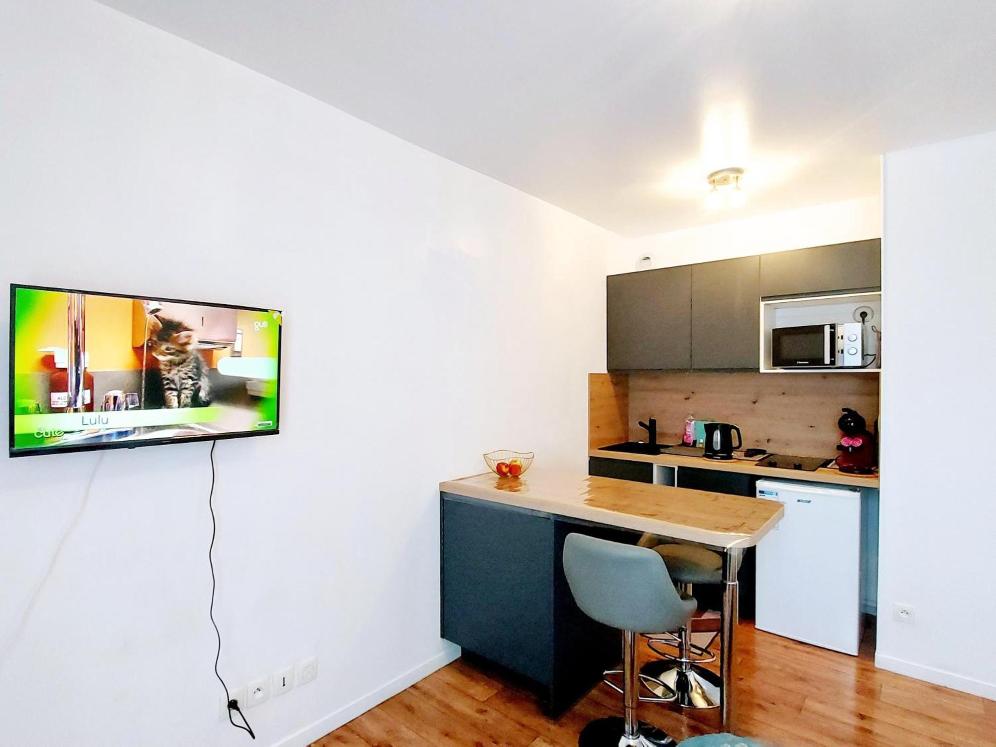 Studio Alpha - 2Min By Train To Disneyland Or 20Min Walk - 5Min Walk To "Val D'Europe" Station Монтеврен Екстер'єр фото