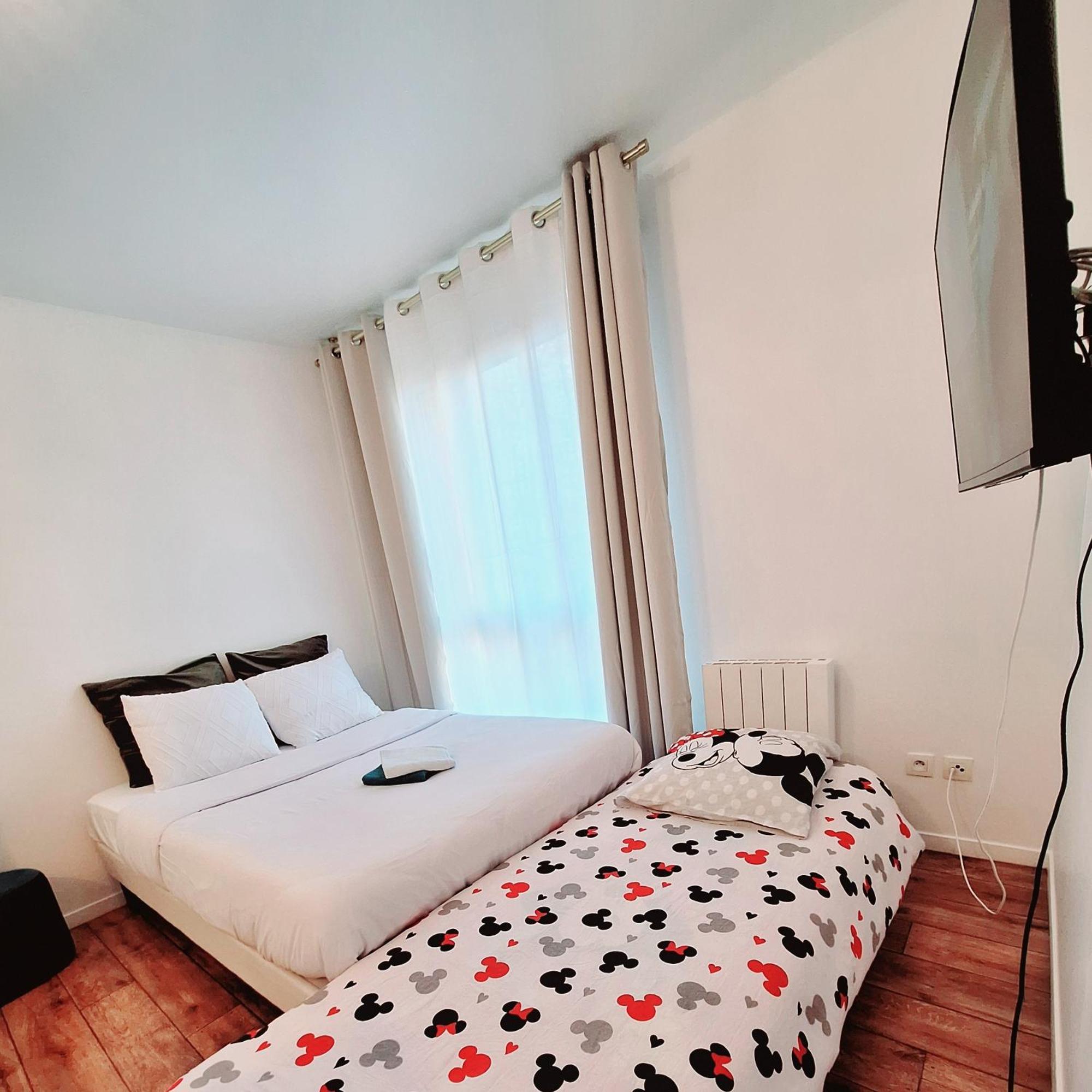 Studio Alpha - 2Min By Train To Disneyland Or 20Min Walk - 5Min Walk To "Val D'Europe" Station Монтеврен Екстер'єр фото
