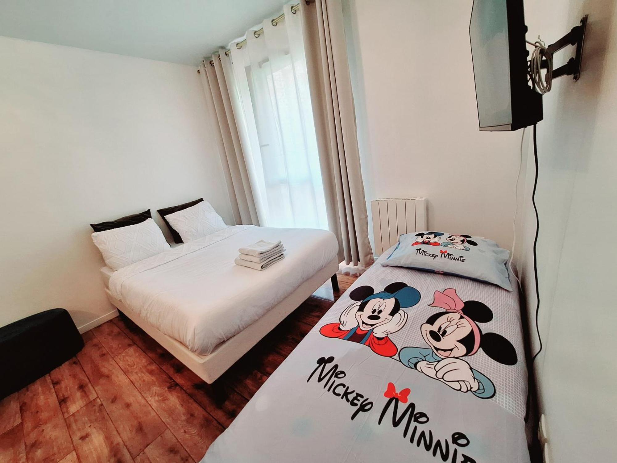 Studio Alpha - 2Min By Train To Disneyland Or 20Min Walk - 5Min Walk To "Val D'Europe" Station Монтеврен Екстер'єр фото