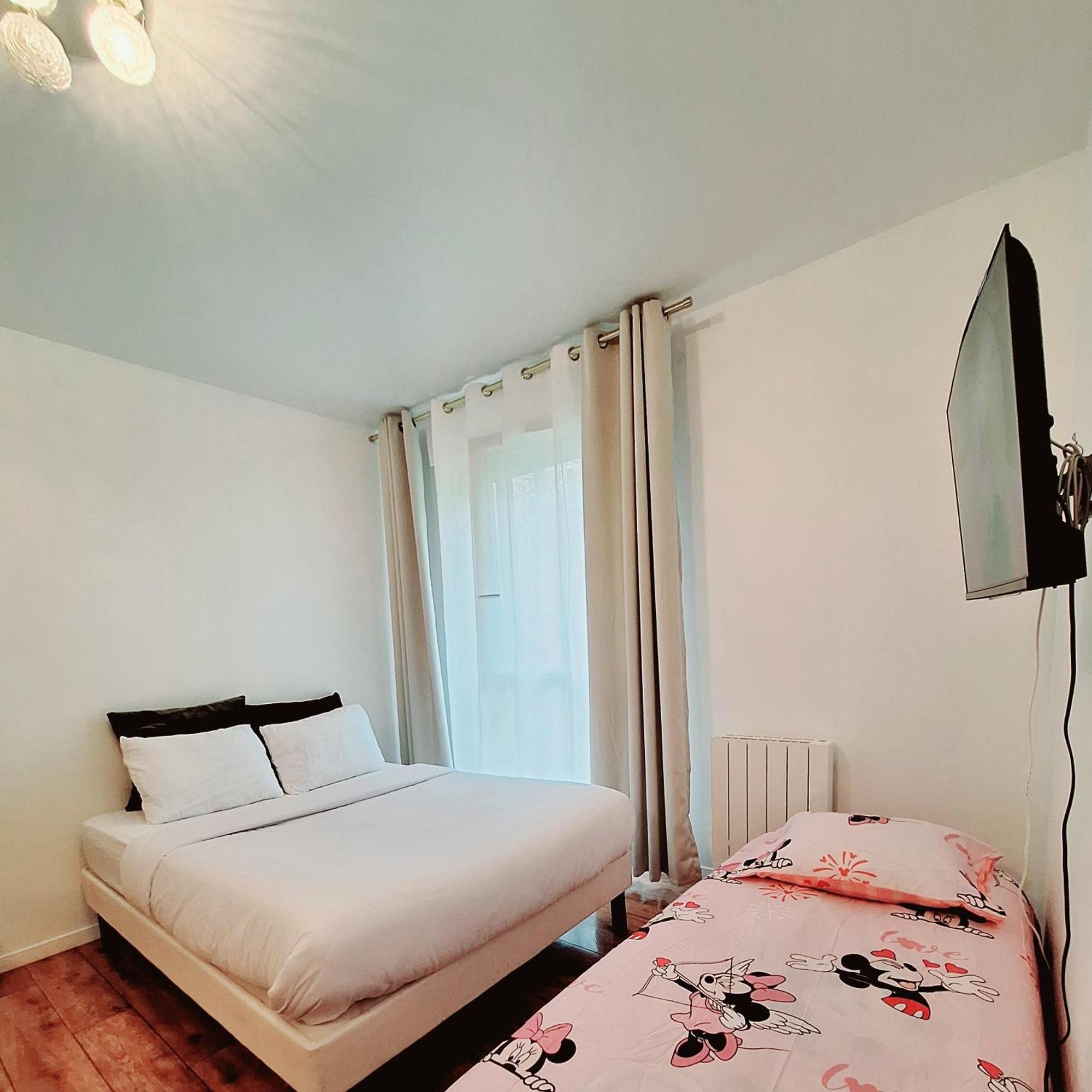 Studio Alpha - 2Min By Train To Disneyland Or 20Min Walk - 5Min Walk To "Val D'Europe" Station Монтеврен Екстер'єр фото